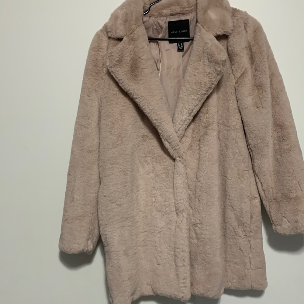 Used New Look soft furry jacket.